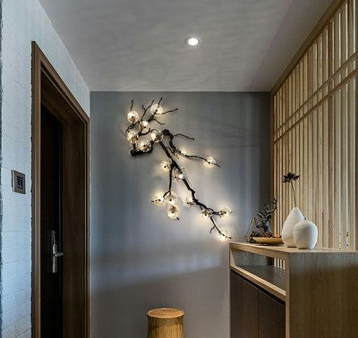 Plum Blossoms Branch Wall Lamp product image