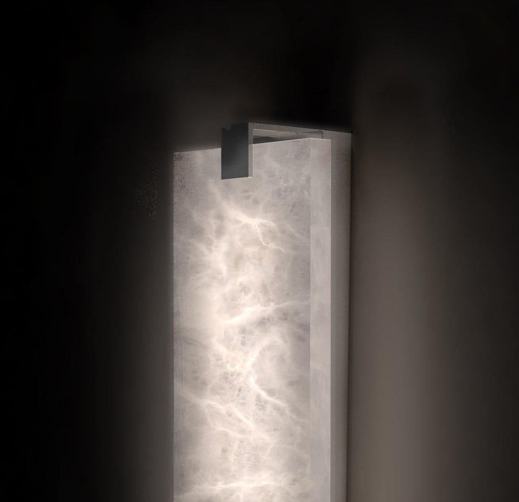 Theseus Alabaster Kairo Wall Sconce 20"H