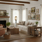 Mosaic Elegance Alabaster Floor Lamp