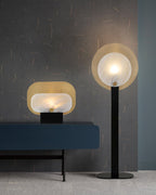 Mosaic Elegance Alabaster Table Lamp