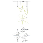 Multidot Chandelier