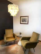 Vintage Murano Rondini Glass Chandelier product image