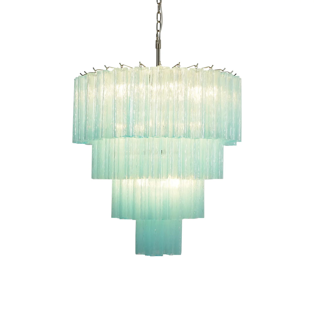 Murano Blue Glass Tubes Chandelier product image