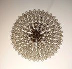 Murano Poliedri Faceted Smoked Glass Chandelier product image