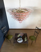 Murano Palmette Pink Chandelier product image