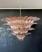 Murano Palmette Pink Chandelier product image