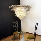 Palmette Murano Smoked Glass Chandelier additional product view