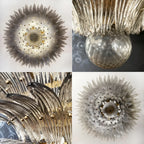 Palmette Murano Smoked Glass Chandelier product image