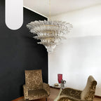 Murano Palmette Transparent Chandelier product image