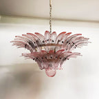 Murano Palmette Pink Chandelier product image
