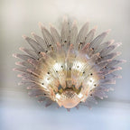 Murano Palmette Pink Chandelier product image
