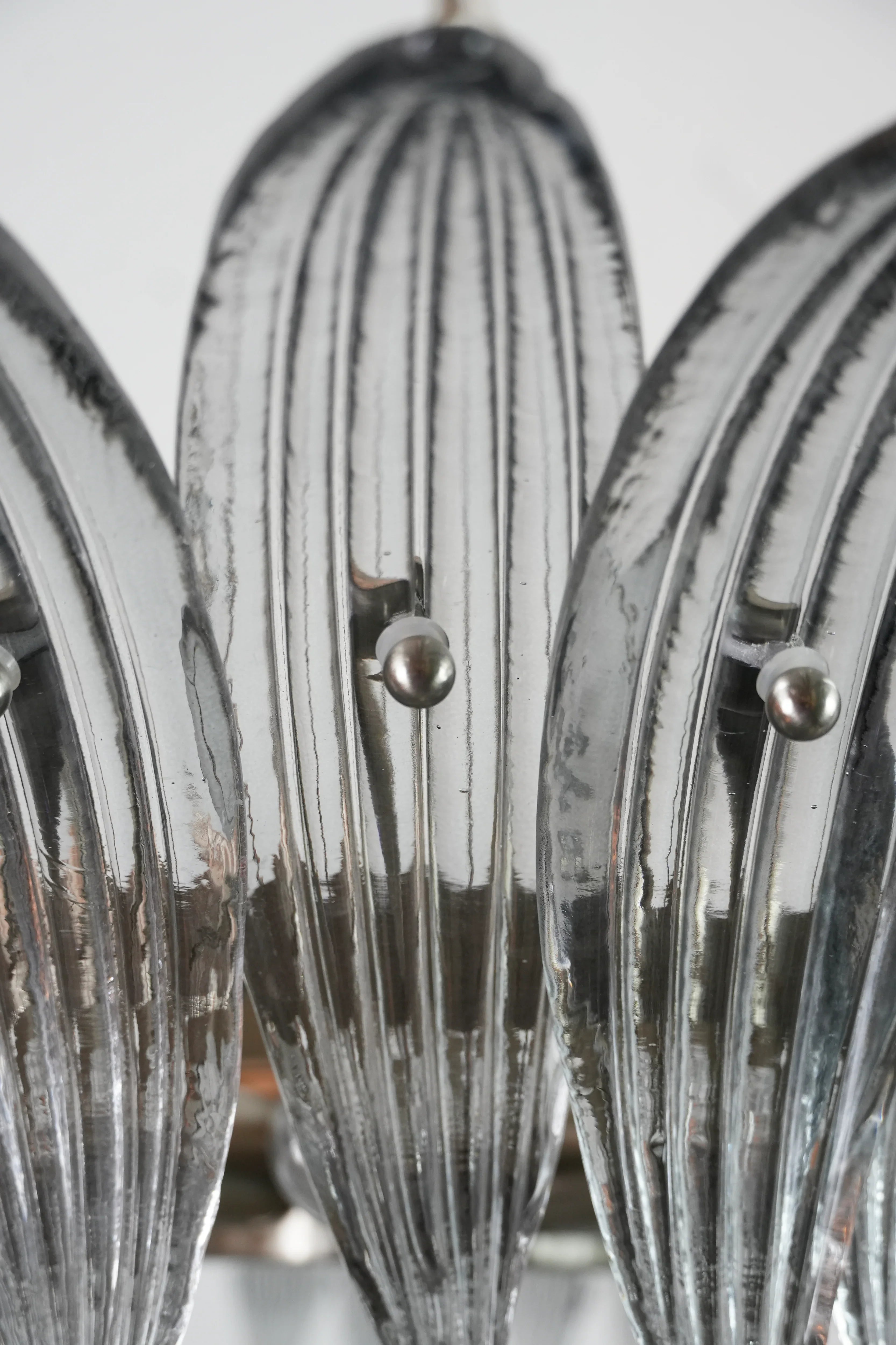 Murano Palmette Smoked Chandelier product image
