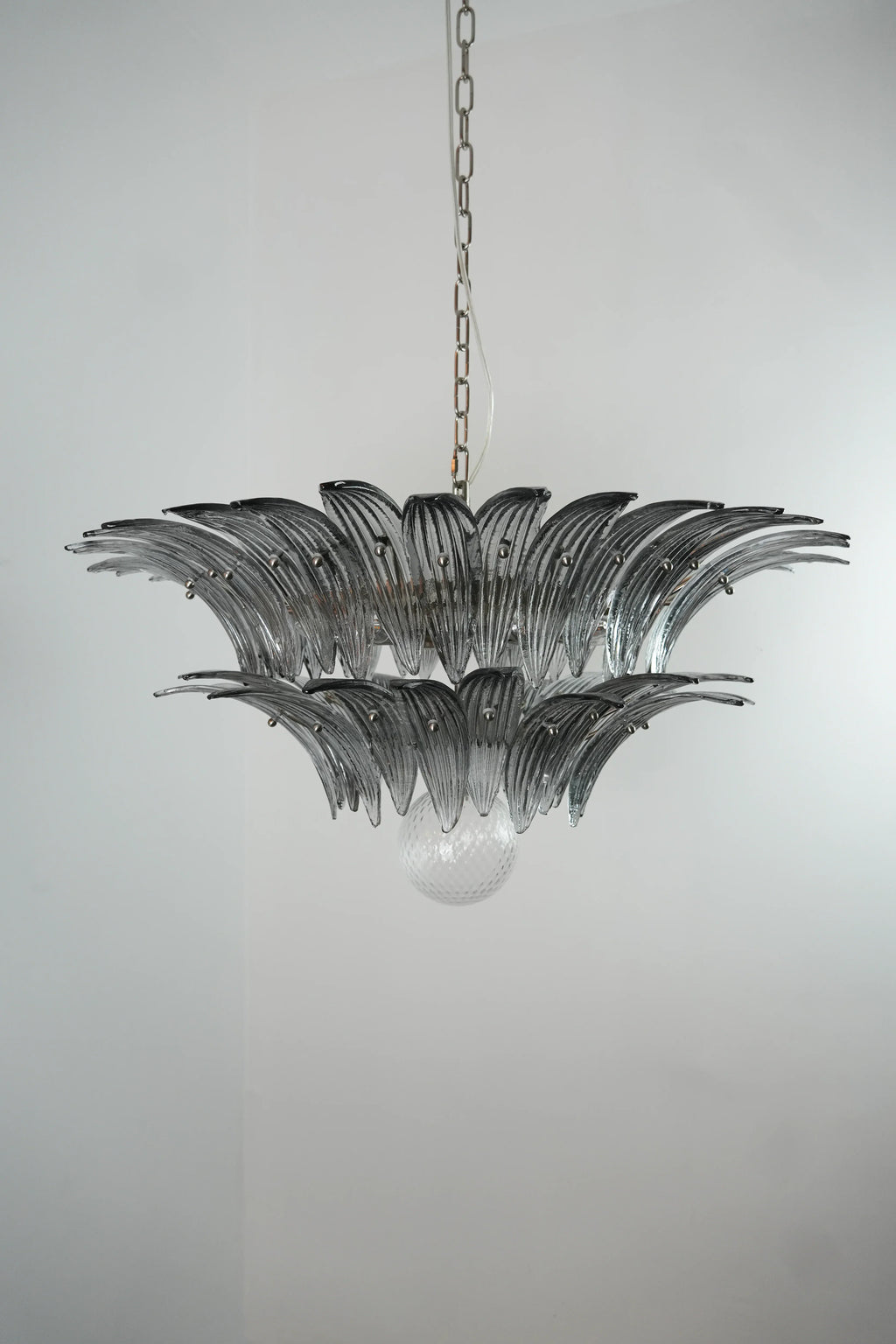 Murano Palmette Smoked Chandelier product image