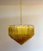 Murano Prisms Amber Chandelier product image