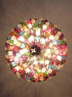 Murano Prisms Multicolored Chandelier product image