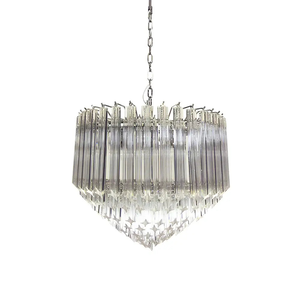 Murano Quadriedri Prisms Transparent Chandelier product image