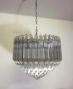 Murano Quadriedri Prisms Transparent Chandelier product image