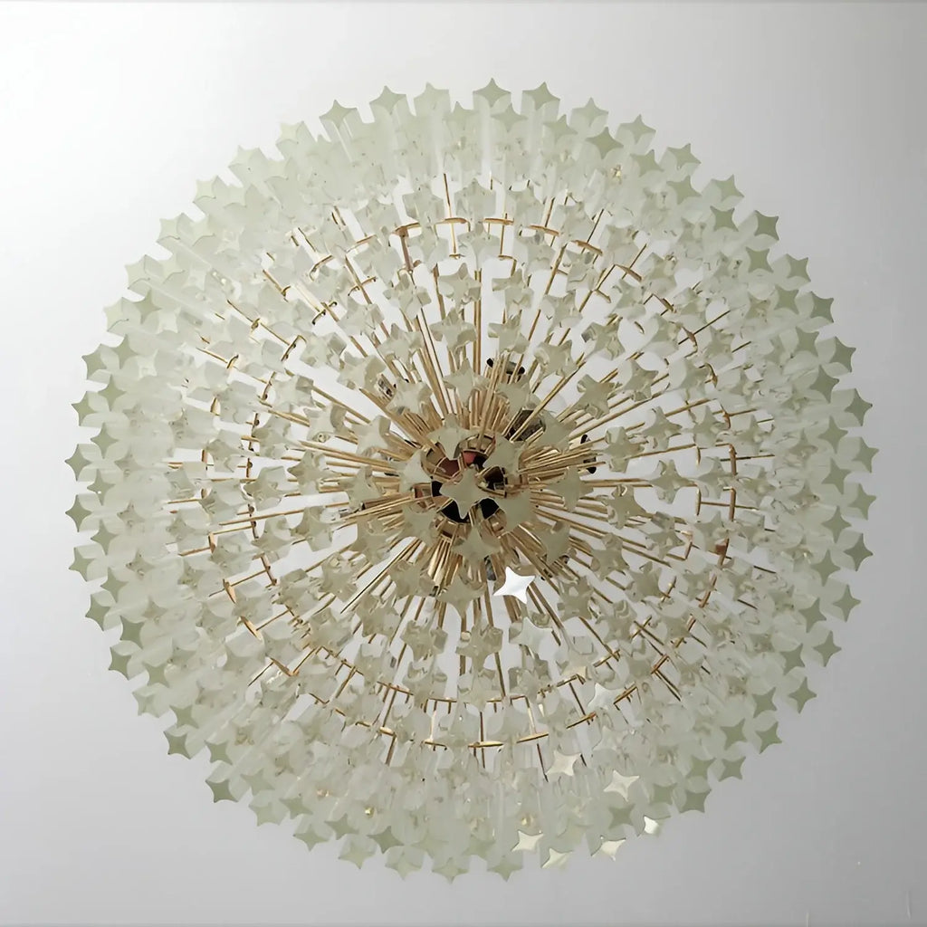 Murano Quadriedri Prisms Transparent Chandelier product image