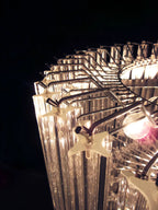 Murano Quadriedri Prisms Transparent Chandelier product image