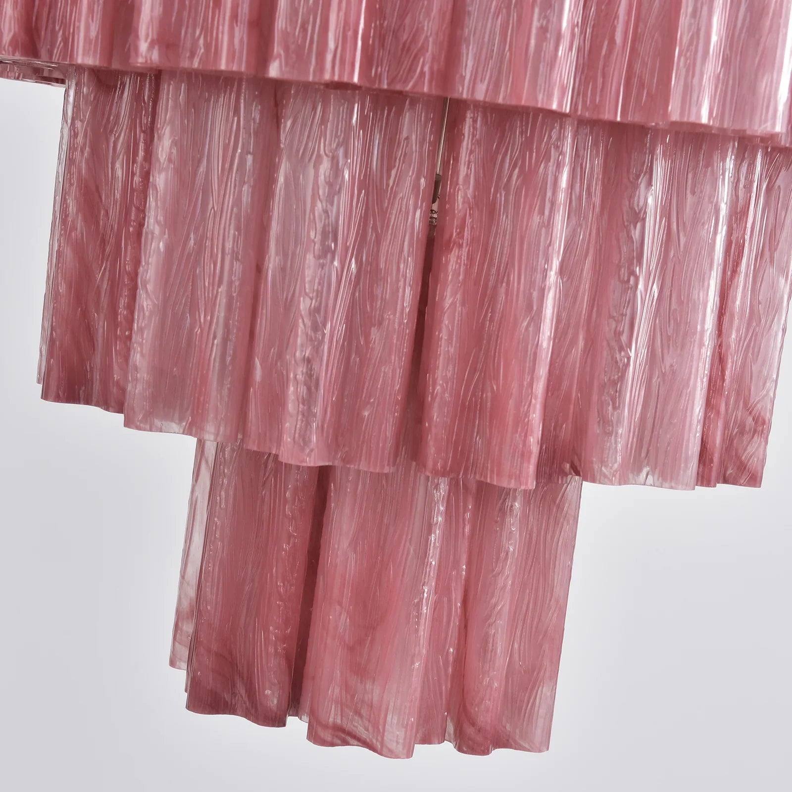 Murano Red Glass Tubes Chandelier product image