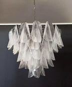 Murano Glass Leaves Transparent Chandelier product image