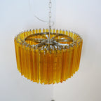Murano Round Prisms Amber Chandelier product image