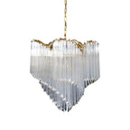 Murano Shaded Trasparent Prism Chandelier product image