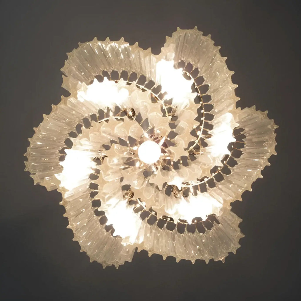Murano Shaded Trasparent Prism Chandelier product image