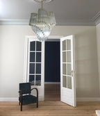 Murano Shaded Trasparent Prism Chandelier product image