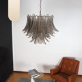 Murano Smoked Ferns Glass Chandelier product image