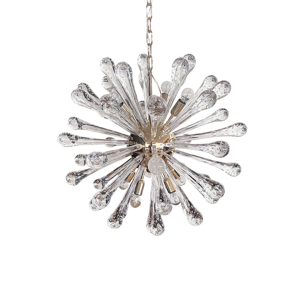 Vintage Murano Sputnik Glass Chandelier by Bling Lighting Studio