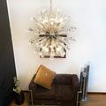 Vintage Murano Sputnik Glass Chandelier detail view