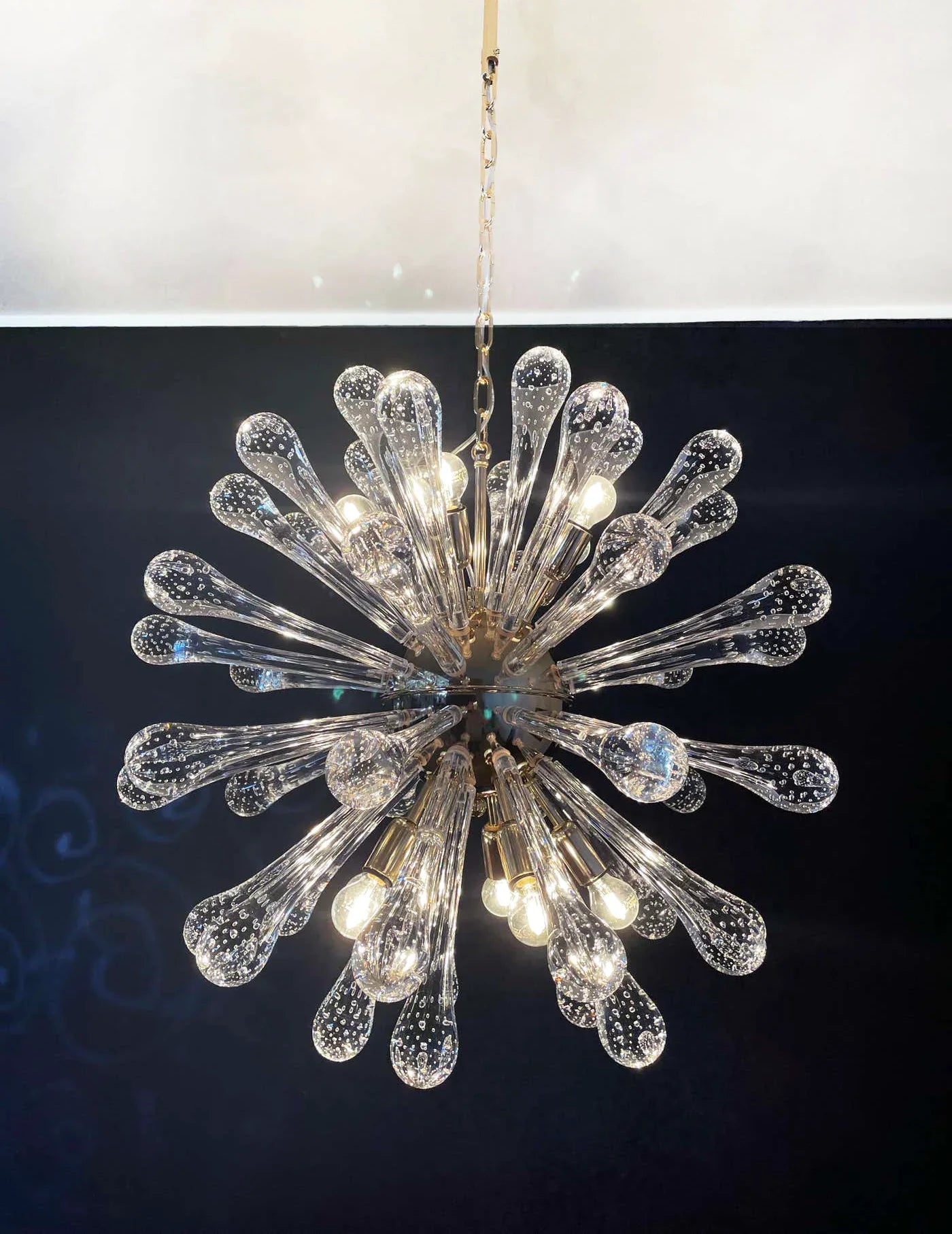 Vintage Murano Sputnik Glass Chandelier product image