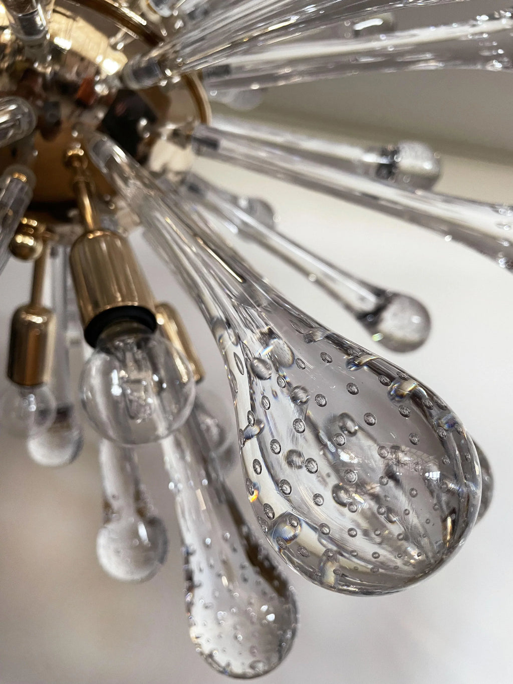 Vintage Murano Sputnik Glass Chandelier product image