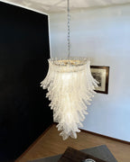 Murano Transparent Felch Spiral Chandelier product image