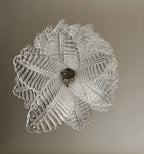 Murano Transparent Felch Spiral Chandelier product image