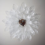 Murano Transparent Ferns Glass Chandelier product image
