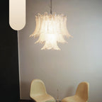 Murano Transparent Ferns Glass Chandelier product image
