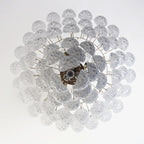 Murano Transparent Petals Glass Chandelier product image