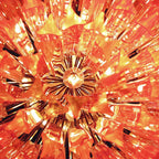Murano Triedri Prisms Pink Chandelier product image