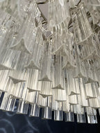 Murano Round Prisms Transparent Chandelier product image