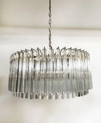 Murano Round Prisms Transparent Chandelier product image