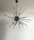 Murano Chandelier – Sputnik – 50 prisms – Transparent