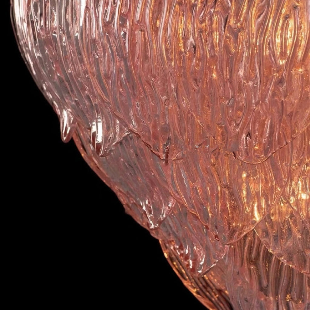 Murano Flower Bud Glass Chandelier product image