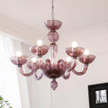 Pink Ares Murano Glass Chandelier product image