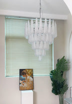 Modern Murano Glass Dewdrop Chandelier product image