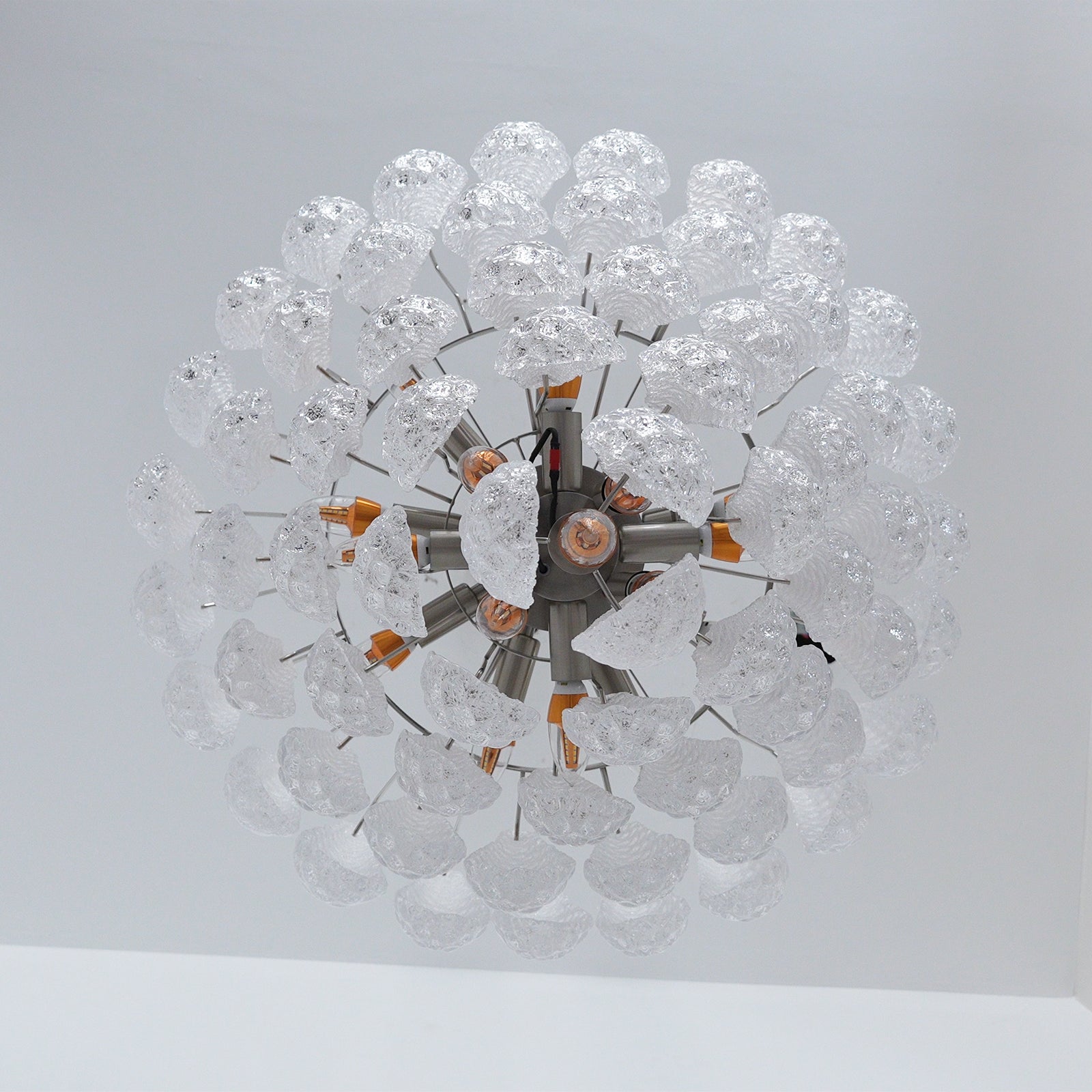 Modern Murano Glass Dewdrop Chandelier product image