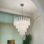Modern Murano Glass Dewdrop Chandelier product image