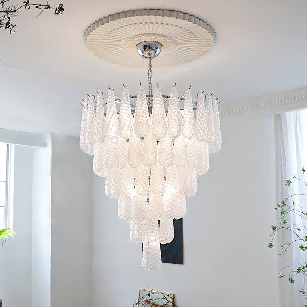 Premium Murano Glass Pinecone Chandelier