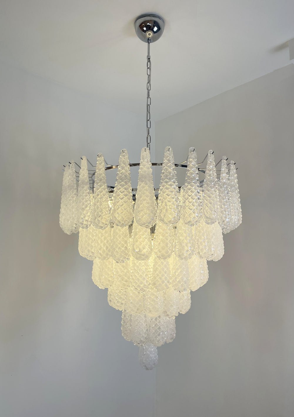 Premium Murano Glass Pinecone Chandelier